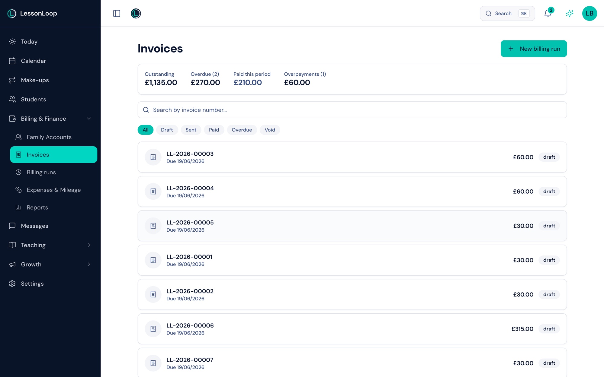 Invoices